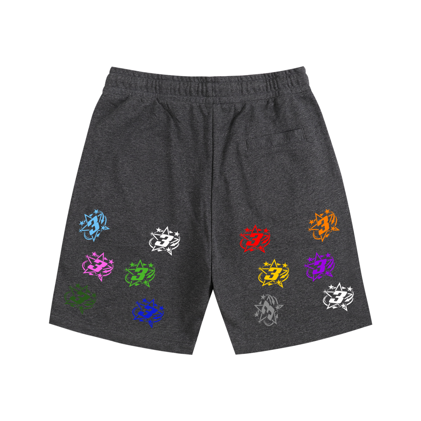 3 All Over Sweatshorts