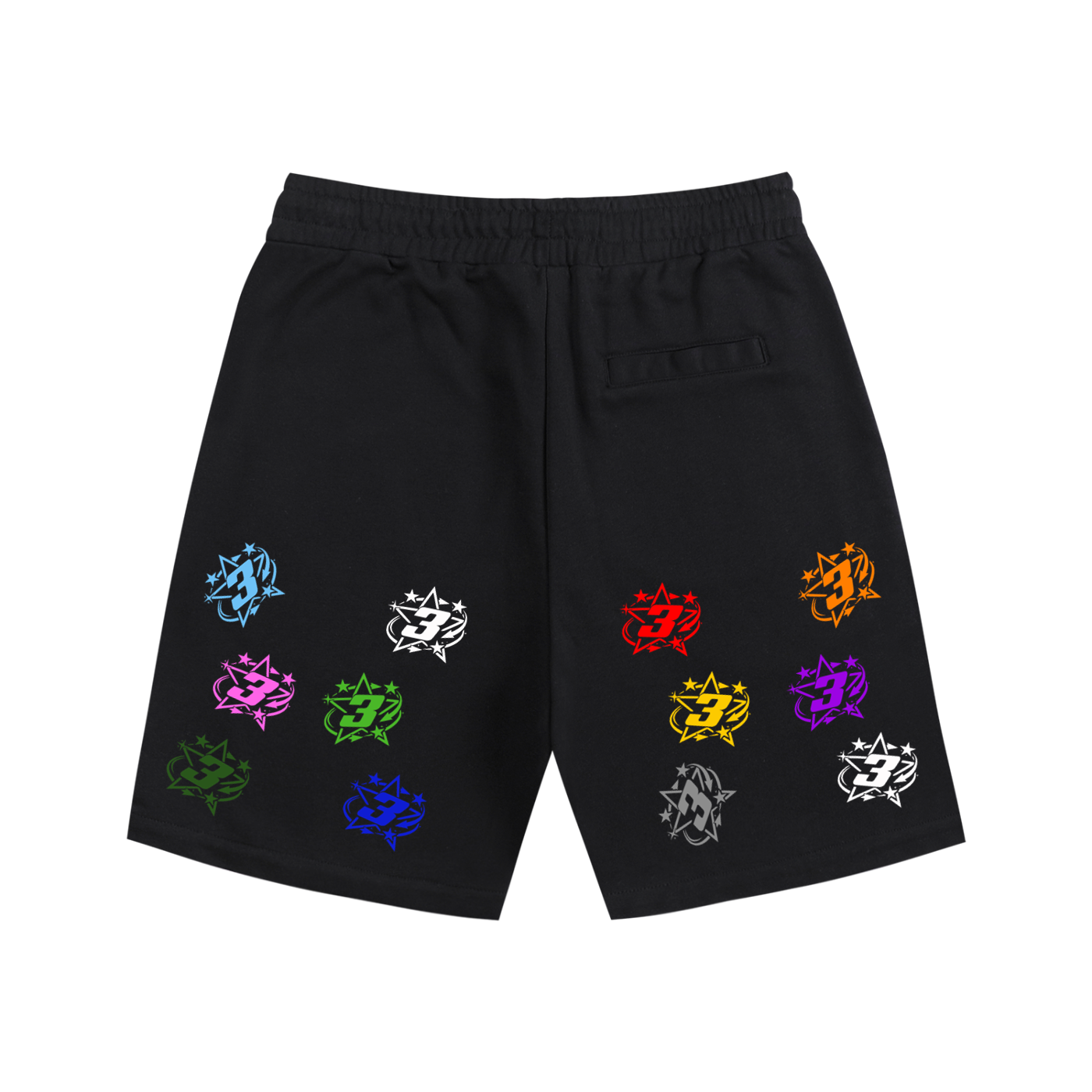 3 All Over Sweatshorts